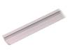 91020001S, Профиль для LED модулей; угловой, встраиваемый; белый; 1м; 45°, TOPMET