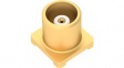 R113424000W MCX Vertical PCB Mount RF Connector Socket, SMD, 50Ohm