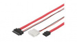AK-400114-005-R SATA Connection Cable 500mm Red