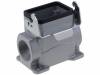 C146 10N006 602 2, Корпус: для разъемов heavy|mate; размер E6; защелка; прямой; M32, Amphenol
