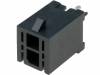 MF30-DVP1-02 Гнездо; провод-плата; "папа"; MF30; 3мм; PIN: 2; THT; клипса на PCB