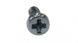 RND 610-00438 [200 шт] Cylindrical Cross-Head Screw, Machine/Pan Head, Phillips, PH1, M2.5, 6mm, Pack o