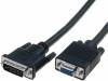 CG491-030-PB, Кабель; dual link; гнездо D-Sub 15pin HD, вилка DVI-I (24+5); 3м, VCOM
