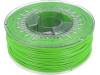 ABS+ 2,85 BRIGHT GREEN, Филамент: ABS+; зеленый (светлый); 1кг; 230-240°C; ±0,05мм; 2,85мм, DEVIL DESIGN