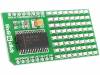 8X8 GREEN CLICK Дочерняя плата; SPI; mikroBUS; MAX7219