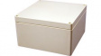 1554S2GY Watertight PC Enclosure, 160 x 160 x 90.5 mm, Grey, Polycarbonate, IP66