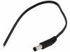 DC.CAB.2600.0300, Кабель; провода, вилка DC 5,5/2,5; прямой; 0,5мм2; черный; 3м, BQ CABLE (TME brand)