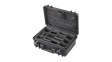 RND 600-00298 Watertight Case with Padded Dividers and Organizer, 19.64l, 464x366x176mm, Polypropylene (PP), Black