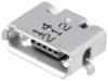 475900001 Гнездо; USB AB micro; на плату; SMT; PIN:5; горизонтальный; 0,65мм