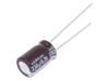 UPV0J331MGD, Конденсатор: электролитический; с низким импедансом; THT; 330мкФ, NICHICON