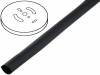 CB-DWT(2X) 12.7 Термоусадочная трубка; с клеем; 2:1; 12,7мм; черный; полиолефин