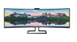 499P9H/00 SuperWide Curved Monitor, Dual QHD (5120 x 1440), 32:9, 48.8^, W-LED