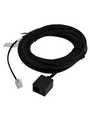 RND 765-00138, Telephone Cable, RJ11 Plug - RJ11 Socket, Flat, 5m, Black, RND Connect
