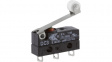 DC3C-A1RC Micro switch 0.1 A Roller lever, medium Snap-action switch 1 change-over (CO)