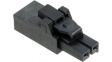 172256-1002 Receptacle Housing 3.5 mm Poles 1 x 2 straight / Single row / with polarization