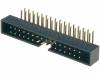 T823-132A1R100HEU Гнездо; IDC; "папа"; PIN:32; угловой 90°; THT; позолота; 2мм
