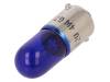 EB0199TB, Лампочка: автомобильная; BA9S; синий; 12В; 4Вт; VISIONPRO; T4W, ELTA