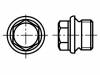 1428152, Муфта резьбовая; M12; сталь; Шаг:1,5; 13мм; BN:1685; DIN:910, BOSSARD