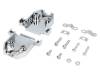 2360-0105-02, Корпус: для разъемов D-Sub; D-Sub 15pin, D-Sub HD 26pin; прямой, Encitech Connectors