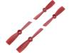 EMX-AC-1676-RED Пропеллер; красный; Кол-во шт: 4; Набор: 2x CW + 2x CCW; O: 4"
