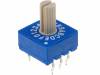 ERD216RSZ, Кодирующий переключатель; HEX/BCD; Положения:16; THT; 0,1A/50ВDC, ECE