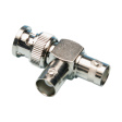 OS-7078-NDG T-Type Adapter, BNC Plug - 2x BNC Socket,