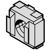 21100-004 [100 шт], Cage nut M6 PU=100 ST, Schroff