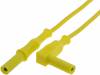 2352-IEC-100-GE Измерительный провод; 1м; желтый; 20А; Сечен.провода:1мм2
