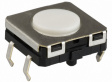 B3W-4000 Микропереключатель; 1; SPST-NO; 0,05A/24ВDC; THT; 1,96Н; 12x12мм
