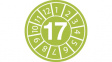 THATE LBLS 17 THIA15MM B-500 Date inspection label