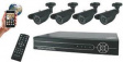 FA420DVR Набор для видеослежения с 4 камерами