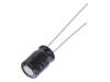 URZ2A4R7MDD Конденсатор: электролитический; THT; 4,7мкФ; 100ВDC; O6,3x9мм