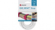 VEL-OW64300 VELCRO Hook and Loop Fastener, 13 mm x 200 mm, White
