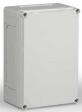 CPCF203013G Cubo C 200 x 300 x 132 мм, выбивные фланцы, серая крышка, PC, IP 66/67