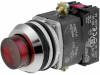 NEF30-WLCXY-24VDC Переключатель: кнопочный; 1; NC + NO; 30мм; красный; IP56; -15?30°C