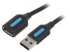 CBIBI Кабель; USB 2.0; гнездо USB A,вилка USB A; никелированные; 3м