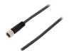 SAIL-M8BG-3-5.0U Соединительный кабель; M8; PIN: 3; прямой; 5м; вилка; 60ВAC; 4А