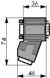 PBA-F12MB IDC DELCONEC D-Sub field bus connector IDC