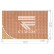 RE520-HP Laboratory card Phenol hard-paper FR2