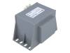 TZB50/ZZ230/12V Трансформатор: залитый; 50ВА; 230ВAC; 12В; Монтаж: винтами; 1кг