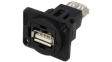 CP30208N USB Adapter in XLR Housing 2 x USB 2.0 A
