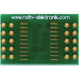 RE932-06 Laboratory card FR4 Epoxide + chem. Ni/Au SO20w Adapter