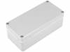 04316000, Корпус: универсальный; Х:75мм; Y:160мм; Z:56,5мм; полиэфир; серый, Bopla