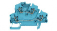 1791000000 Multi Tier Modular Terminal, 800V, 24A, 4 Poles, 2.5mm\x1a, Tension Clamp, Blue