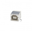 292304-1 Гнездо; USB B; THT; угловой 90°; позолота; 1А; 30В; термопласт
