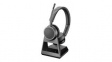 214602-05 USB-C Headset, Voyager 4200, Stereo, On-Ear, 20kHz, Bluetooth, Black