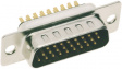 09565005615050 D-Sub high density plug Poles 78 Male
