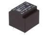BV 202 0156, Трансформатор: залитый; 0,5ВА; 230ВAC; 7,5В; 67мА; Монтаж: PCB; 35г, Hahn