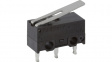 DG23-B1LA Micro switch 0.05 A Flat lever Snap-action switch 1 NO+1 NC