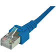 RND 765-00190 Patch Cable, RJ45 Plug - RJ45 Plug, CAT6, S/FTP, 1m, Blue
